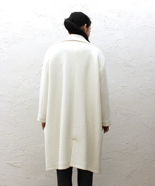 goocy（グーシー）の「Bigピーコート（ピーコート・レディース・オフホワイト/ブラック/ミント/キャメル・FREE）」の7枚目の写真