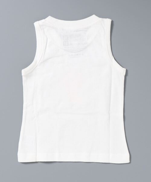 FRUIT OF THE LOOM（フルーツオブザルーム）の「ロゴPtタンクトップ（タンクトップ・キッズ・グレー/ホワイト/ブラック・130-140cm/110-120cm/90-100cm）」の4枚目の写真