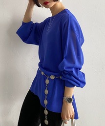 PAGEBOY | バックオープンシアーニット (デザインニット)(ニット/セーター)