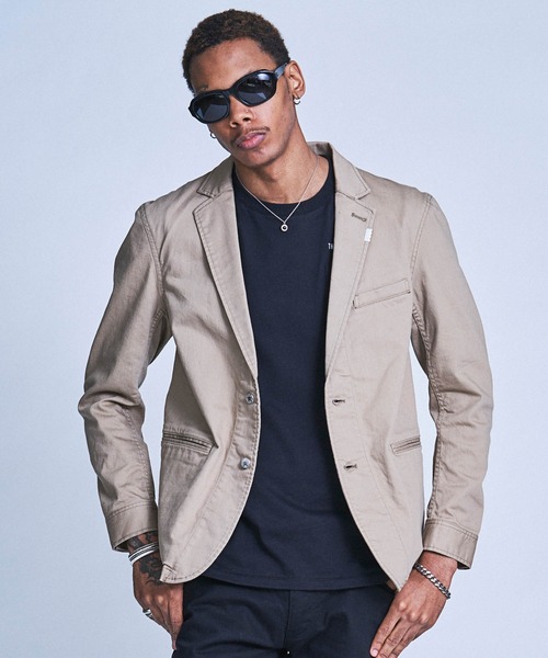 CRIMIE（クライミー）の「BORN RUDE STRETCH TWILL JACKET（テーラード