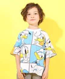 BABYDOLL（ベビードール）の「親子お揃い ディズニー キャラクター総柄Tシャツ 5000K（Tシャツ/カットソー・キッズ）」