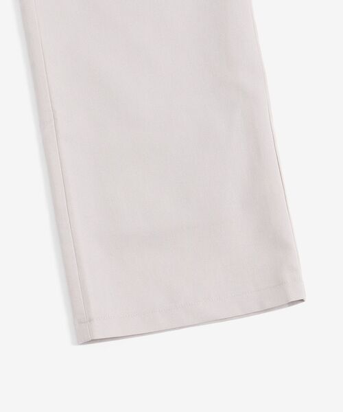 MAJESTIC LEGON（マジェスティックレゴン）の「ショルダーリボンサロペット（サロペット/オーバーオール・レディース・ブラック/ベージュ/グレイッシュベージュ・SMALL/MEDIUM）」の10枚目の写真