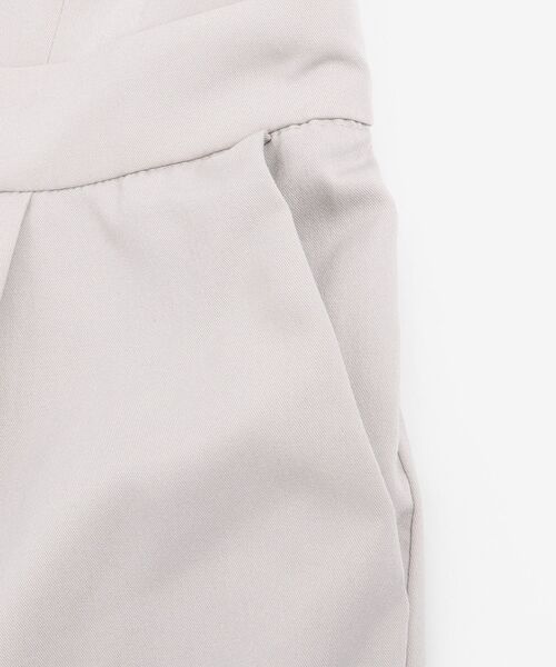 MAJESTIC LEGON（マジェスティックレゴン）の「ショルダーリボンサロペット（サロペット/オーバーオール・レディース・ブラック/ベージュ/グレイッシュベージュ・SMALL/MEDIUM）」の22枚目の写真