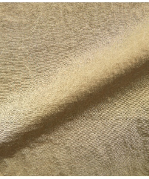 SIPULI（シプリ）の「Crushed Nylon Shell フーデッドブルゾン（ブルゾン・レディース・ライトグリーン/ベージュ・3/2）」の15枚目の写真