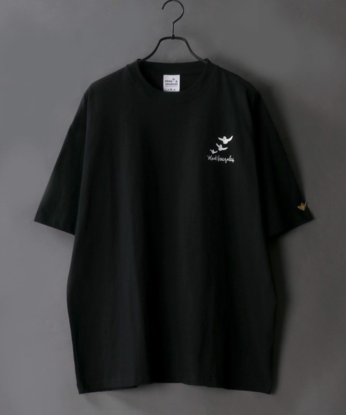 Mark Gonzales（マーク・ゴンザレス）の「【Mark Gonzales】ビッグシルエット グラフィックロゴ バックプリント Tシャツ（Tシャツ/カットソー・メンズ・ホワイト系その他/ブラック系その他/グリーン系その他/カーキ/オフホワイト/ブラック・M/L/XL）」の8枚目の写真
