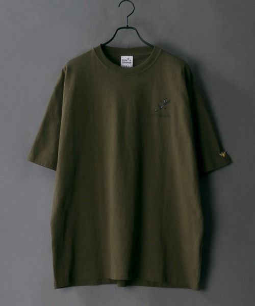 Mark Gonzales（マーク・ゴンザレス）の「【Mark Gonzales】ビッグシルエット グラフィックロゴ バックプリント Tシャツ（Tシャツ/カットソー・メンズ・ホワイト系その他/ブラック系その他/グリーン系その他/カーキ/オフホワイト/ブラック・M/L/XL）」の14枚目の写真