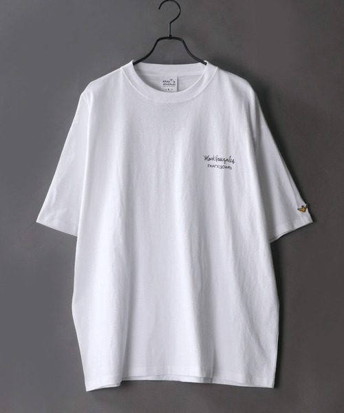 Mark Gonzales（マーク・ゴンザレス）の「【Mark Gonzales】ビッグシルエット グラフィックロゴ バックプリント Tシャツ（Tシャツ/カットソー・メンズ・ホワイト系その他/ブラック系その他/グリーン系その他/カーキ/オフホワイト/ブラック・M/L/XL）」の10枚目の写真