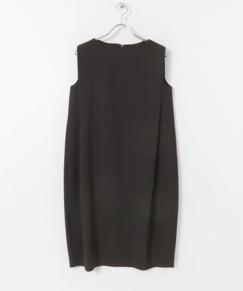 KBF+（ケービーエフプラス）の「KBF+　コクーンタックワンピース∴（ワンピース・レディース・オレンジ/グリーン系その他・ONE）」の3枚目の写真