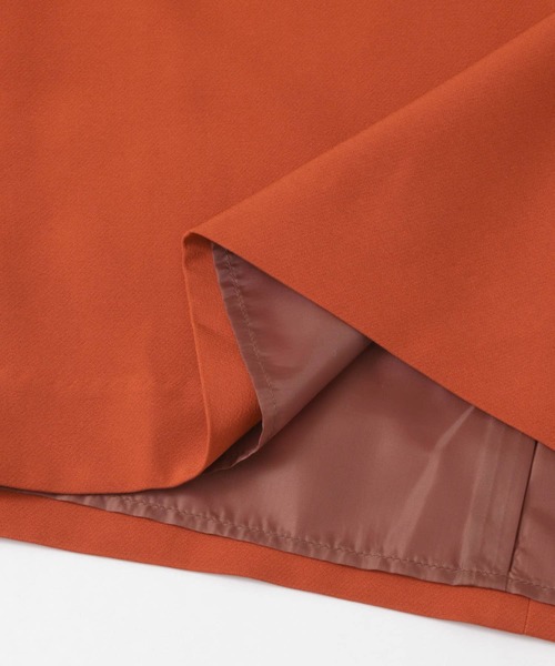 KBF+（ケービーエフプラス）の「KBF+　コクーンタックワンピース∴（ワンピース・レディース・オレンジ/グリーン系その他・ONE）」の11枚目の写真