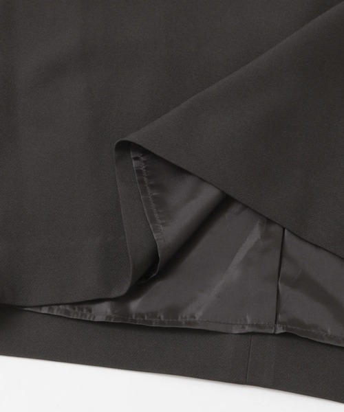 KBF+（ケービーエフプラス）の「KBF+　コクーンタックワンピース∴（ワンピース・レディース・オレンジ/グリーン系その他・ONE）」の9枚目の写真