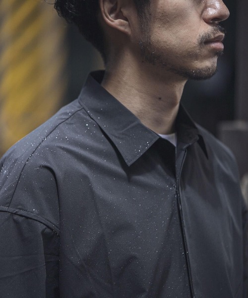 URBAN RESEARCH(アーバンリサーチ)の「SolotexFlyfronts SHORT-SLEEVE SHIRTS(シャツ/ブラウス・メンズ・ブラウン系その他/ブラック/グレー系その他・MEDIUM/LARGE)」の7枚目の写真