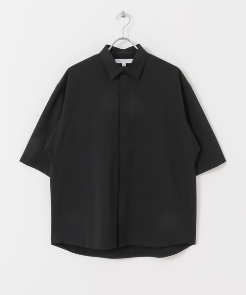 URBAN RESEARCH(アーバンリサーチ)の「SolotexFlyfronts SHORT-SLEEVE SHIRTS(シャツ/ブラウス・メンズ・ブラウン系その他/ブラック/グレー系その他・MEDIUM/LARGE)」の17枚目の写真
