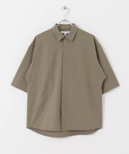 URBAN RESEARCH(アーバンリサーチ)の「SolotexFlyfronts SHORT-SLEEVE SHIRTS(シャツ/ブラウス・メンズ・ブラウン系その他/ブラック/グレー系その他・MEDIUM/LARGE)」の18枚目の写真