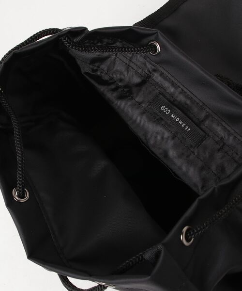 603(ロクマルサン)の「603 スーパーミニ2wayボディバッグ(バックパック/リュック・メンズ・ブラック・FREE)」の4枚目の写真