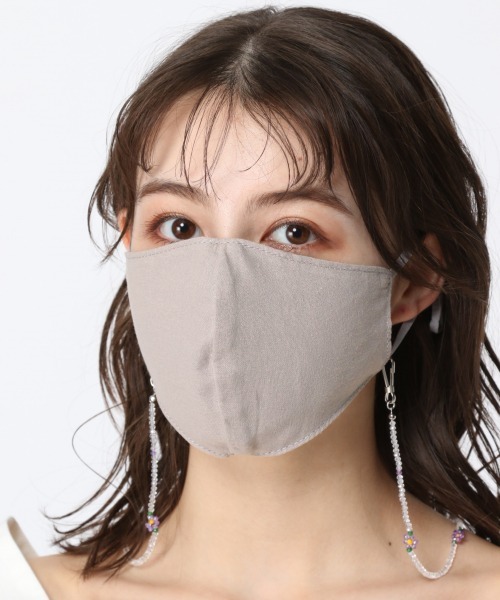 Me%（ミィパーセント）の「リバーシブルムジマスク（マスク・レディース・ライトピンク/ミント・FREE）」の9枚目の写真