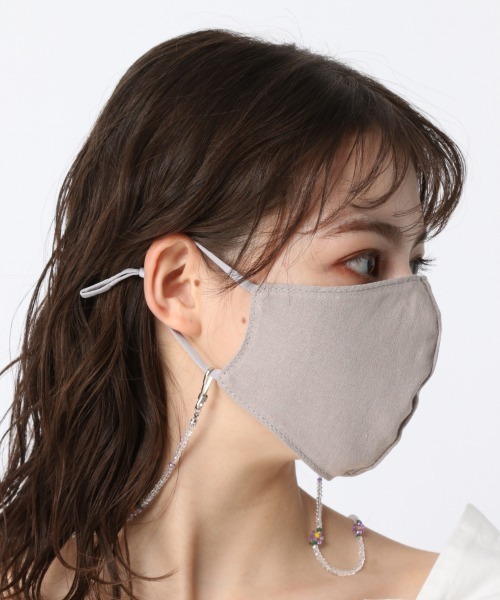 Me%（ミィパーセント）の「リバーシブルムジマスク（マスク・レディース・ライトピンク/ミント・FREE）」の10枚目の写真