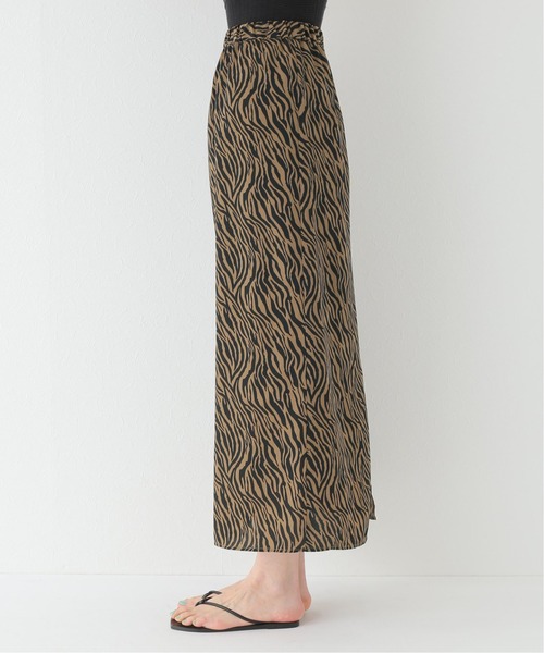 Simplicite（サンプリシテ）の「ゼブラプリントスカート◆（スカート・レディース・ブラック/ベージュ/ブラウン・FREE）」の16枚目の写真