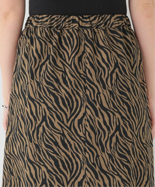 Simplicite（サンプリシテ）の「ゼブラプリントスカート◆（スカート・レディース・ブラック/ベージュ/ブラウン・FREE）」の19枚目の写真