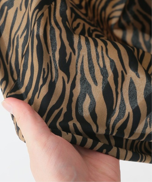 Simplicite（サンプリシテ）の「ゼブラプリントスカート◆（スカート・レディース・ブラック/ベージュ/ブラウン・FREE）」の15枚目の写真