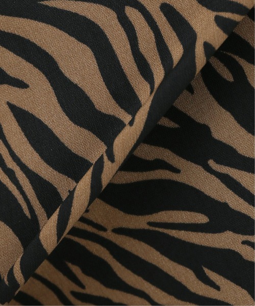 Simplicite（サンプリシテ）の「ゼブラプリントスカート◆（スカート・レディース・ブラック/ベージュ/ブラウン・FREE）」の10枚目の写真