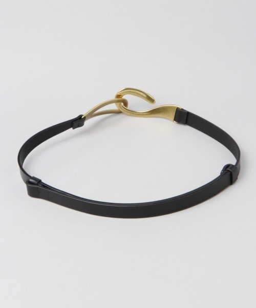 JEANASIS（ジーナシス）の「ダブルBIGビットベルト/951575（ベルト・レディース・ブラック/ブラウン・FREE）」の7枚目の写真