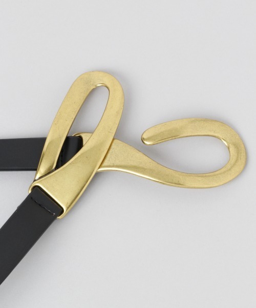 JEANASIS（ジーナシス）の「ダブルBIGビットベルト/951575（ベルト・レディース・ブラック/ブラウン・FREE）」の3枚目の写真