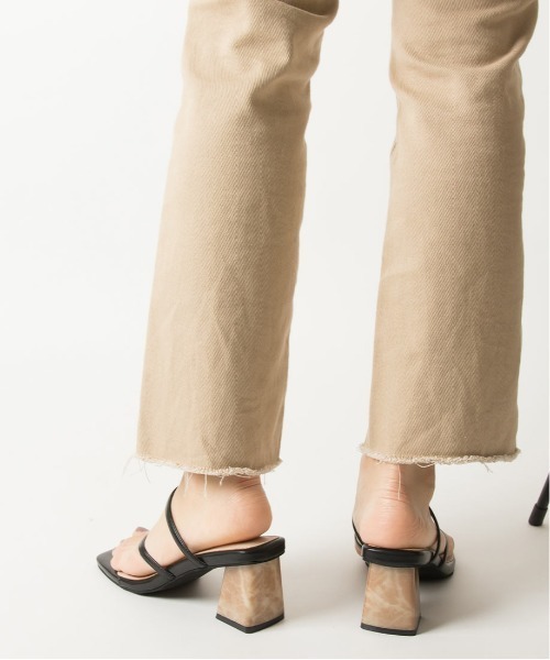 RANDA（ランダ）の「マーブルヒールトングミュールサンダル（サンダル・レディース・ブラック/ブラウン/ミント/クリーム・LL/S/M/L）」の7枚目の写真