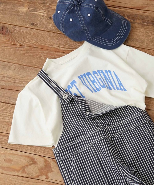 CIAOPANIC TYPY（チャオパニックティピー）の「【ZOZOTOWN限定】WESTVERGINIAカレッジロゴTee（Tシャツ/カットソー・キッズ・チャコールグレー/ネイビー/グレー/サックスブルー/ホワイト系その他・SMALL/MEDIUM/LARGE/X-LARGE/XX-LARGE）」の2枚目の写真