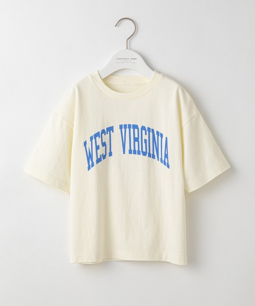 CIAOPANIC TYPY（チャオパニックティピー）の「【ZOZOTOWN限定】WESTVERGINIAカレッジロゴTee（Tシャツ/カットソー・キッズ・チャコールグレー/ネイビー/グレー/サックスブルー/ホワイト系その他・SMALL/MEDIUM/LARGE/X-LARGE/XX-LARGE）」の6枚目の写真