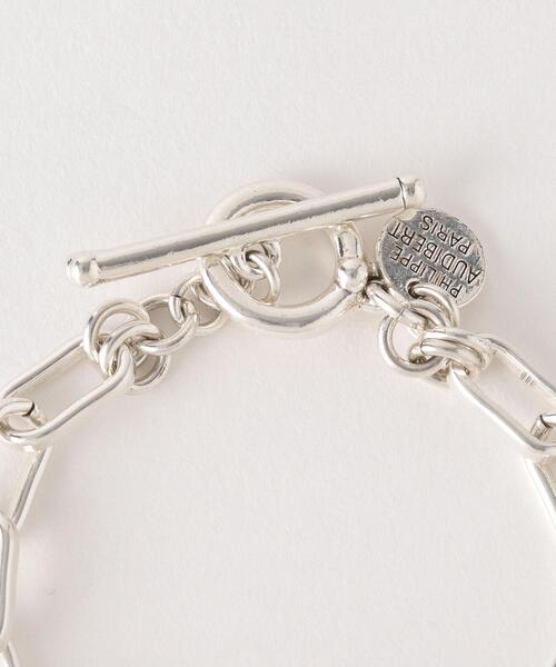 PHILIPPE AUDIBERT（フィリップ オーディベール）の「＜PHILIPPE AUDIBERT（フィリップオーディベール）＞JUDE ブレスレット/シルバーカラー（ブレスレット・レディース・シルバー・FREE）」の5枚目の写真