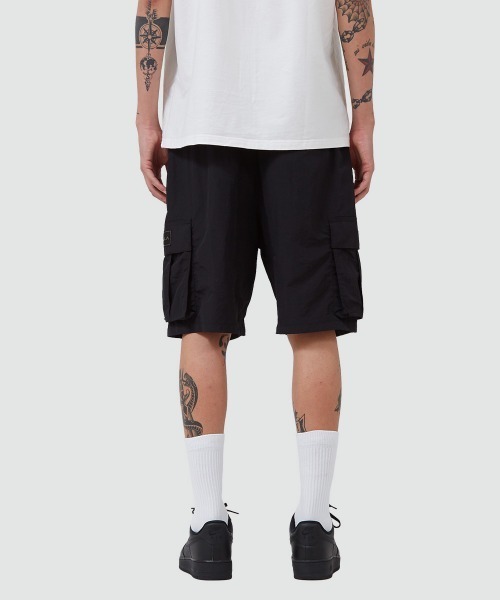ESTRELLA（エストレラ）の「【ESTRELLA】 ナイロン カーゴ ショートパンツ 0107-ES002（カーゴパンツ・メンズ・ブラック・SMALL/MEDIUM/LARGE）」の11枚目の写真