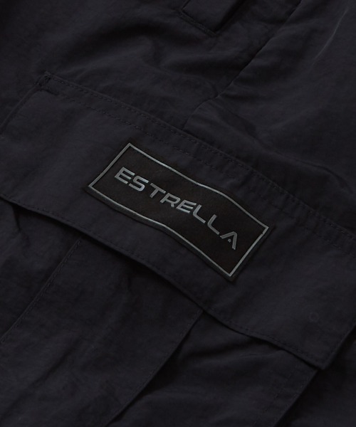 ESTRELLA（エストレラ）の「【ESTRELLA】 ナイロン カーゴ ショートパンツ 0107-ES002（カーゴパンツ・メンズ・ブラック・SMALL/MEDIUM/LARGE）」の15枚目の写真