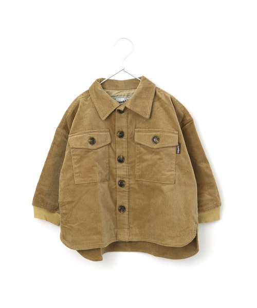 MAKE YOUR DAY（メイクユアデイ）の「コールテンCPOジャケット■80～140cm（その他アウター・キッズ・アイボリー/ベージュ・90/100/110/120/80/130/140）」の10枚目の写真