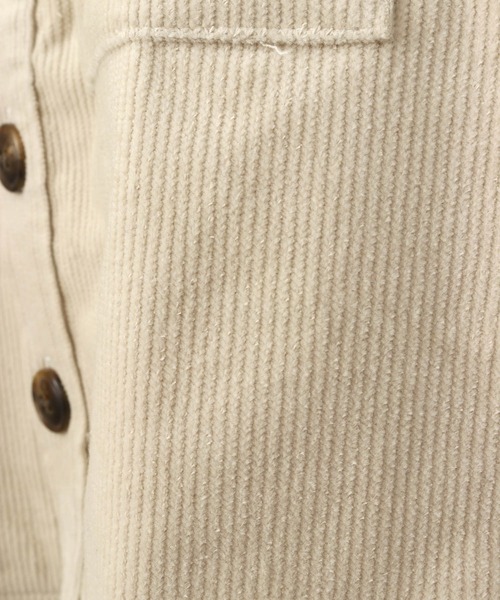 MAKE YOUR DAY（メイクユアデイ）の「コールテンCPOジャケット■80～140cm（その他アウター・キッズ・アイボリー/ベージュ・90/100/110/120/80/130/140）」の16枚目の写真