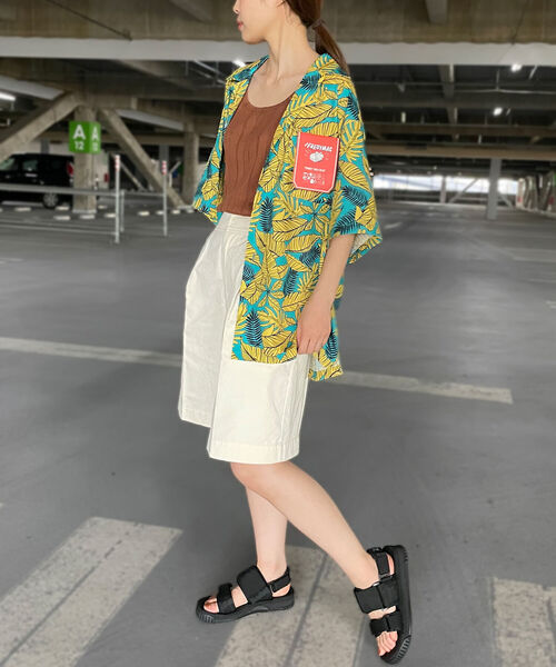 FREDY MAC（フレディーマック）の「【FREDYMAC ”SUNDAY TOOLS WEAR”】リーフ柄プリントシャツ（シャツ/ブラウス・メンズ・グリーン系その他7/ブルー系その他7/レッド系その他7・MEDIUM/LARGE）」の21枚目の写真