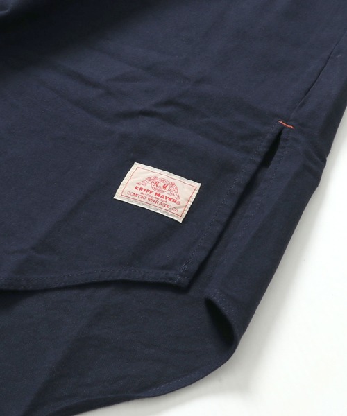 KRIFF MAYER Lady's Collection（クリフメイヤーレディースコレクション）の「ビエラ無地ワンピース（シャツワンピース・レディース・ベージュ/カラフル/ネイビー/オリーブ/オフホワイト・LARGE/MEDIUM）」の17枚目の写真