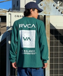 RVCA | 【ムラサキスポーツ別注】RVCA/ルーカ ビッグシルエット バックプリントロンT BB042-063(Tシャツ/カットソー)