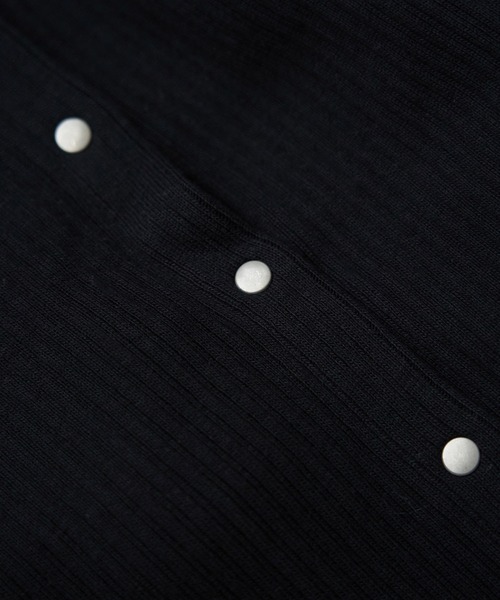 ROPE' PICNIC（ロペピクニック）の「【2WAY】カットテレコカーディガン（カーディガン/ボレロ・レディース・ブラック/キナリ/イエロー・38）」の7枚目の写真