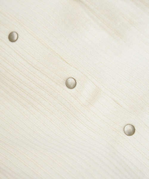 ROPE' PICNIC（ロペピクニック）の「【2WAY】カットテレコカーディガン（カーディガン/ボレロ・レディース・ブラック/キナリ/イエロー・38）」の5枚目の写真