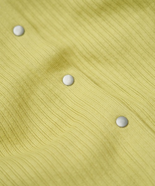 ROPE' PICNIC（ロペピクニック）の「【2WAY】カットテレコカーディガン（カーディガン/ボレロ・レディース・ブラック/キナリ/イエロー・38）」の4枚目の写真