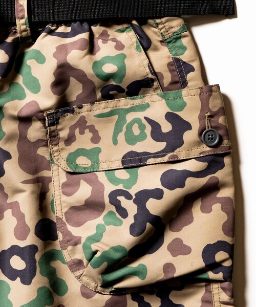TOY MACHINE(トイ マシーン)の「WEB限定 TOY MACHINE/トイマシーン CAMO CARGO SHORT PANTS/TMSBSP24(その他パンツ・メンズ・ブラック/カモフラージュ・X-LARGE/MEDIUM/LARGE)」の8枚目の写真