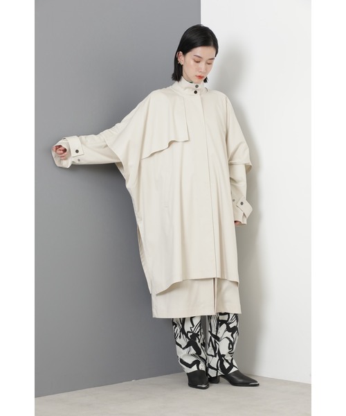 mici(ミチ)の「(mici)レイヤードコート(その他アウター・レディース・ホワイト系その他/ベージュ・ONE SIZE)」の15枚目の写真