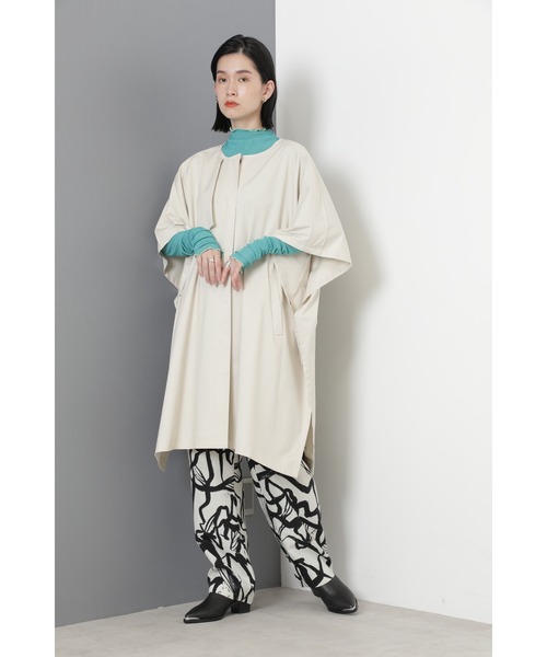 mici(ミチ)の「(mici)レイヤードコート(その他アウター・レディース・ホワイト系その他/ベージュ・ONE SIZE)」の8枚目の写真