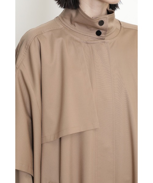 mici(ミチ)の「(mici)レイヤードコート(その他アウター・レディース・ホワイト系その他/ベージュ・ONE SIZE)」の14枚目の写真