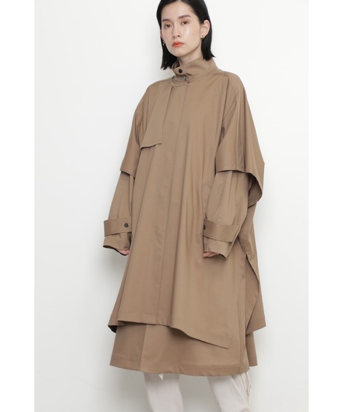 mici(ミチ)の「(mici)レイヤードコート(その他アウター・レディース・ホワイト系その他/ベージュ・ONE SIZE)」の20枚目の写真