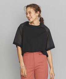 BEAUTY&YOUTH UNITED ARROWS | 【WEB限定】by コットンシアーコンビ5分袖 Tシャツ(Tシャツ/カットソー)