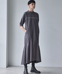 city | 【CITY】コットンツイルギャザーフレアワンピース(ワンピース)