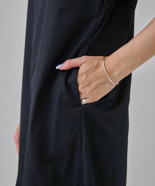 city（シティ）の「【CITY】コットンツイルギャザーフレアワンピース（ワンピース・レディース・ブラック/ベージュ/グレー・1/2）」の12枚目の写真