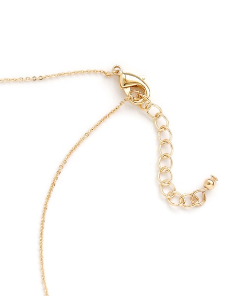 colleca la（コレカラ）の「ニュアンスモチーフネックレス（ネックレス・レディース・シルバー/ゴールド・ﾌﾘ-）」の7枚目の写真