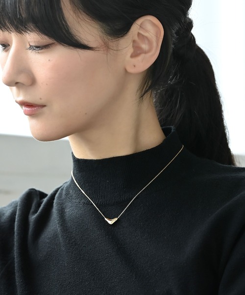 colleca la（コレカラ）の「ニュアンスモチーフネックレス（ネックレス・レディース・シルバー/ゴールド・ﾌﾘ-）」の13枚目の写真